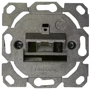 Wall plate/switch cover Telegärtner J00020A0506 Metallic