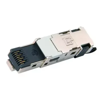 RJ45 Connector Telegärtner J80026A0045 Black Stainless Steel