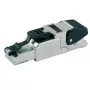 Telegärtner MFP8 T568 A Cat.6A RJ-45 connector, black/silver