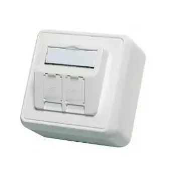Socket outlet Telegärtner H02000A0092 White