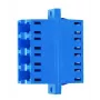 Fibre optic adapter Telegärtner J08071A0044 LC Violet Multi-mode Single-mode