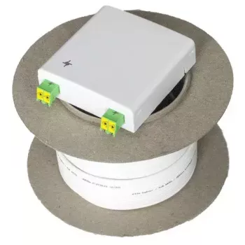 InfiniBand/fibre optic cable Telegärtner H02082A0014 25 m LC 4x LC White