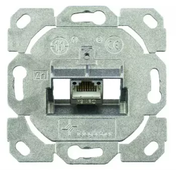 Socket-outlet RJ-45 Telegärtner J00020A0531 Metallic 1 module Category 6a