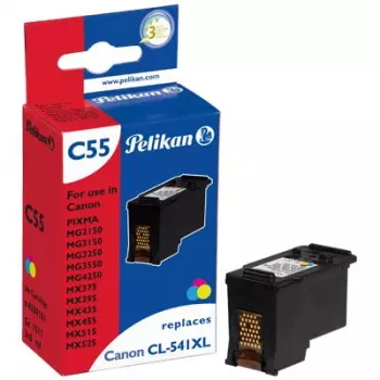 Ink cartridge Pelikan C55, pigment-based colour ink 6 ml, tri-colour CMY, 1 pc