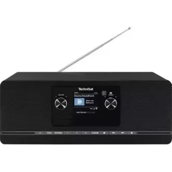 Digital tabletop radio TECHNISAT DigitRadio 372 CD BT black with CD player and Bluetooth