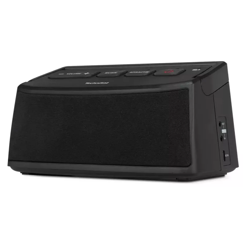 Stereo portable speaker TECHNISAT ISIBOX 1 — 4 W RMS, wired & wireless, built-in battery, USB-C, black