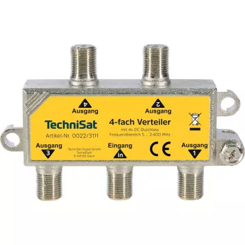 Cable splitter TechniSat 0022/3111 75 Ω 5 - 2400 MHz