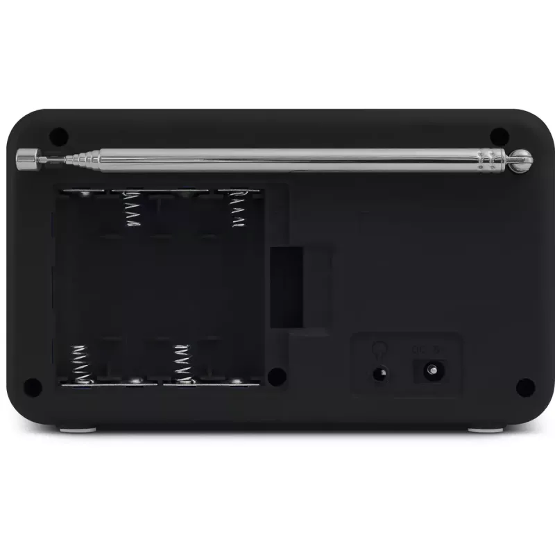 Portable radio TECHNISAT VIOLA 2 – DAB+ & FM, LCD display, 1 W, 3.5 mm jack, black