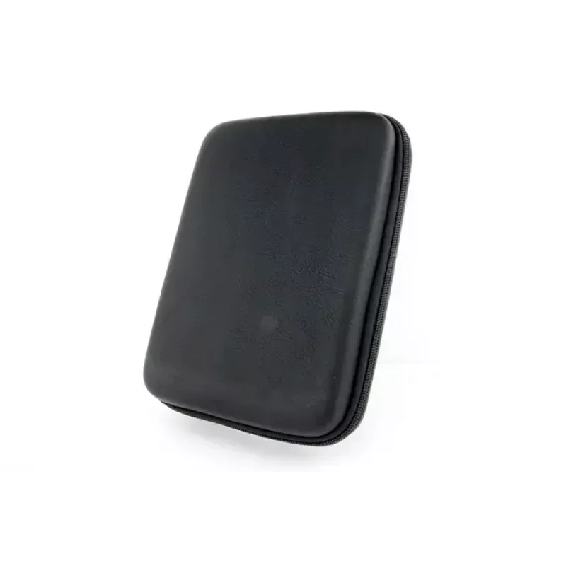 Makeup/Manicure Case TROIKA CBO11/BK Black Leather Velvet 160x220x50mm