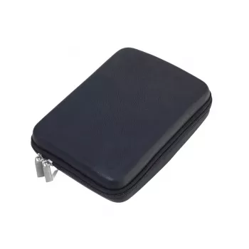 Makeup/Manicure Case TROIKA CBO11/BK Black Leather Velvet 160x220x50mm