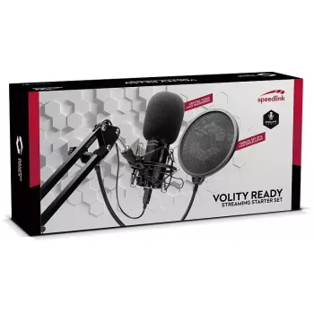 Studio microphone SPEEDLINK Volity Ready Black