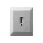 TAE 6 F+N AP outlet box ZE Kommunikationstechnik 1-672.01.5.00