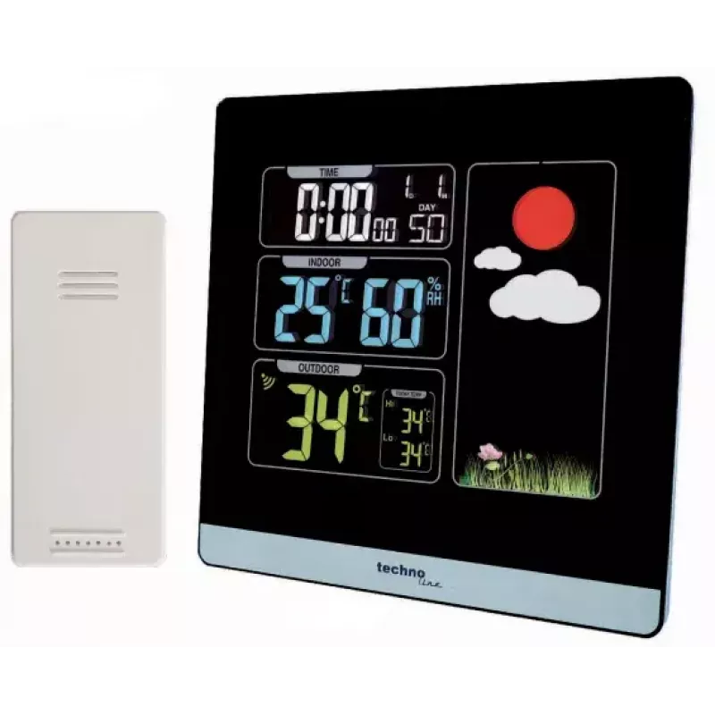 Digital Weather Station Technoline WS 6448 Black