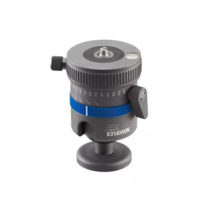 Tripod Head Novoflex CB3 II Black Blue Metal 1/4 3/8 inch Ball