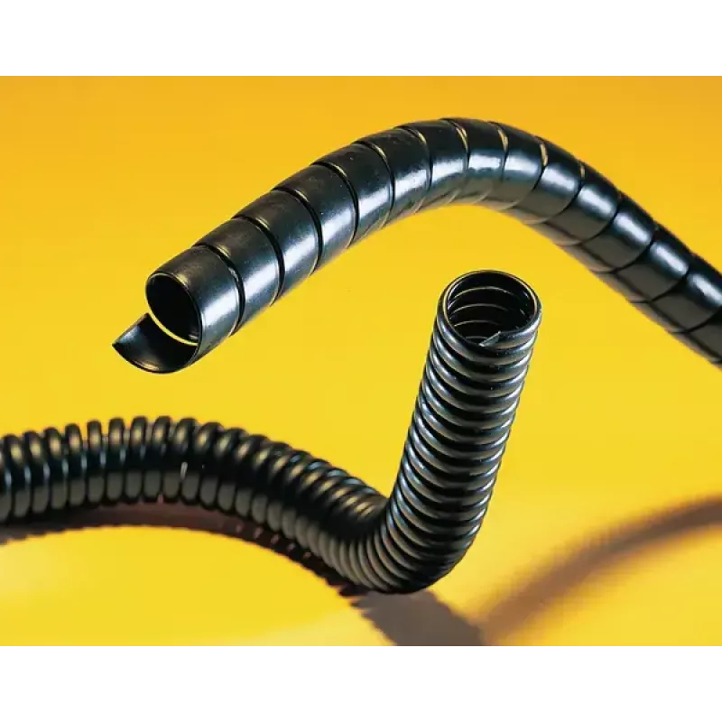 Cable insulation sleeve HellermannTyton 162-20100, black, 1 m, single piece