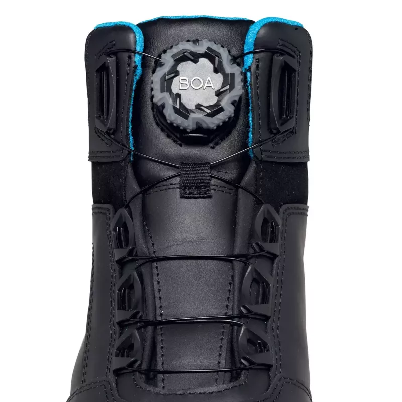 Safety Boots Uvex xenova BOA S1P Unisex Adult Black Blue Leather PU