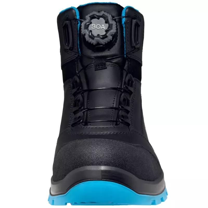 Safety Boots Uvex xenova BOA S1P Unisex Adult Black Blue Leather PU
