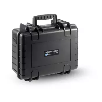 B&W Cases 4000 Briefcase Classic Case Black Polypropylene 2.3kg