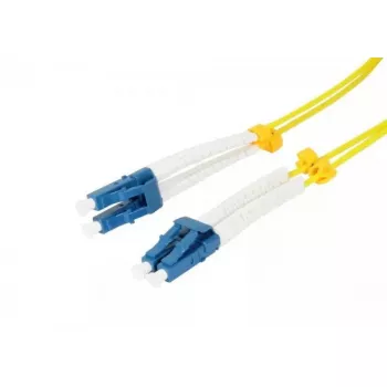 Synergy 21 S217046 InfiniBand Fibre Optic Cable 7.5m 2x LC Blue White Yellow
