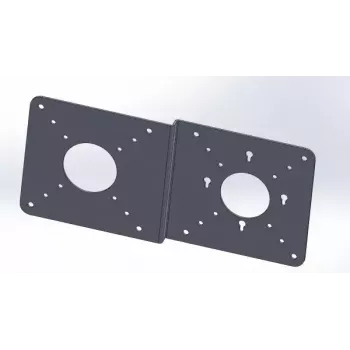 mounting kit ALLNET VESA_MINIPC_PLATE Black
