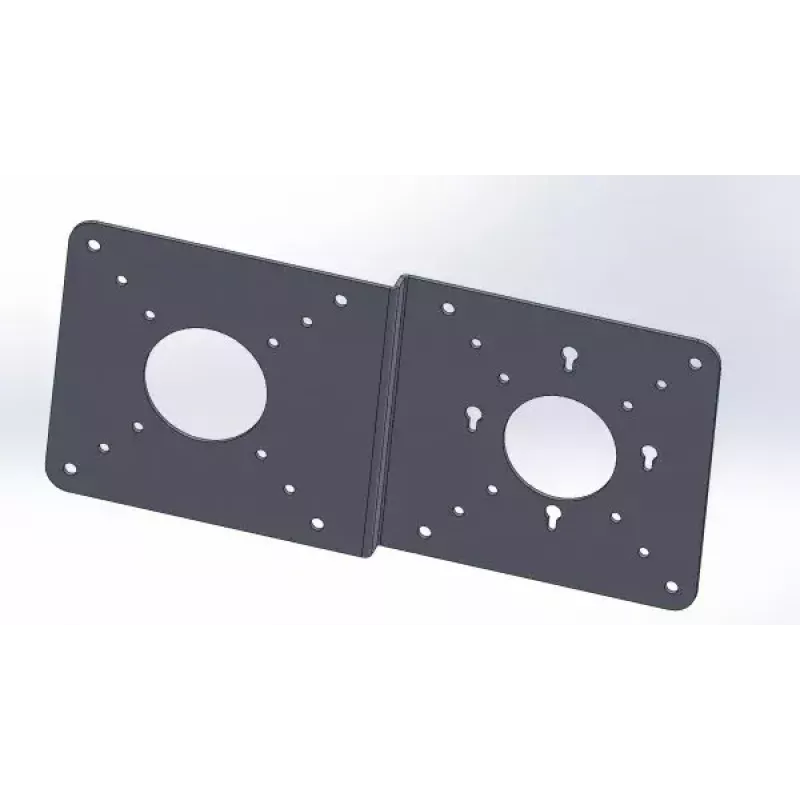 mounting kit ALLNET VESA_MINIPC_PLATE Black