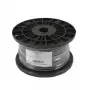 Telephone cable Synergy 21 S215220 100 m Black Flat