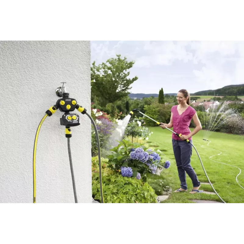 Mechanical watering timer Kärcher WT 4.000 Black Yellow