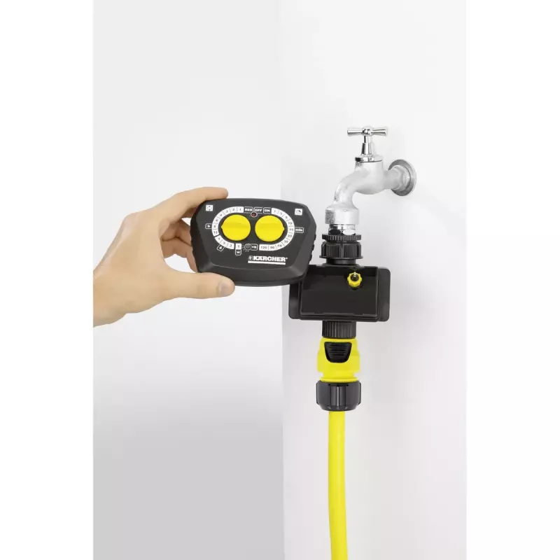 Mechanical watering timer Kärcher WT 4.000 Black Yellow