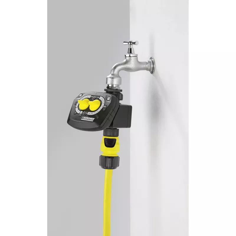 Mechanical watering timer Kärcher WT 4.000 Black Yellow