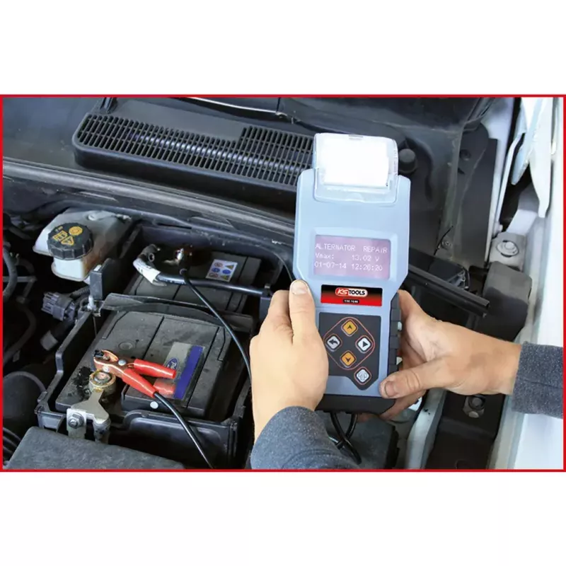 Battery Tester KS Tools 550.1646 Black Blue 1.5 kg