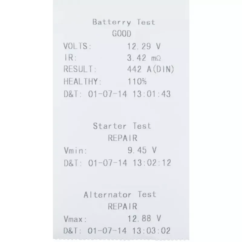 Battery Tester KS Tools 550.1646 Black Blue 1.5 kg