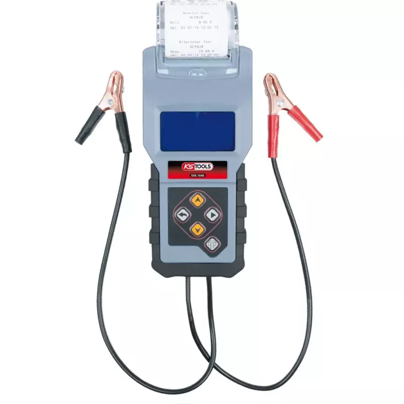 Battery Tester KS Tools 550.1646 Black Blue 1.5 kg