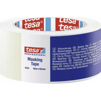 Masking Tape Tesa 04325 50 m × 50 mm, white, general-purpose painter's tape