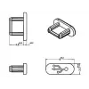 Socket safety cover USB Micro-B DeLOCK 64007