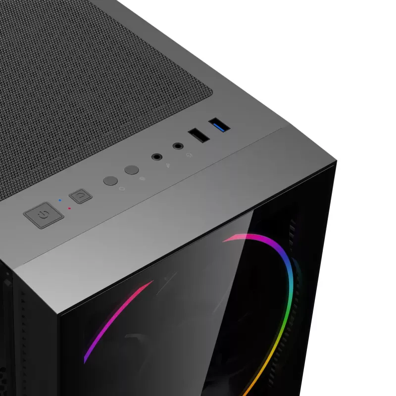 Desktop PC Hyrican GAMEMAX Black Hole 7811 — Intel Core i5-14400F, 16GB DDR5, 1TB SSD, GeForce RTX 5060 Ti, Windows 11