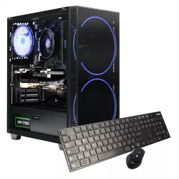 Desktop PC Hyrican GAMEMAX Black Hole 7811 — Intel Core i5-14400F, 16GB DDR5, 1TB SSD, GeForce RTX 5060 Ti, Windows 11