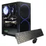 Desktop PC Hyrican GAMEMAX Black Hole 7811 — Intel Core i5-14400F, 16GB DDR5, 1TB SSD, GeForce RTX 5060 Ti, Windows 11