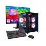 Desktop PC Hyrican GAMEMAX MegaDeal Infinity Mini with Ryzen 7 5700X, 16GB RAM, 1TB SSD, RTX 5060Ti, Windows 11, plus MSI PRO MP273A 27 inch LED monitor