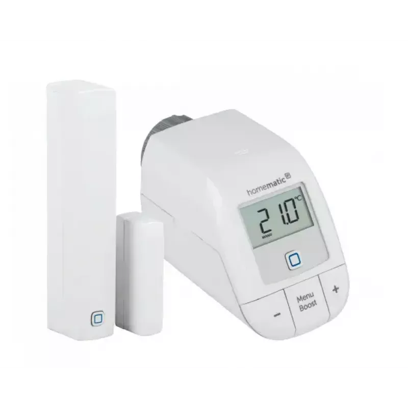 Homematic IP HmIP-SK9 Starter Set Heating easy connect (Basic Radiator Thermostat + Window/Door Contact)