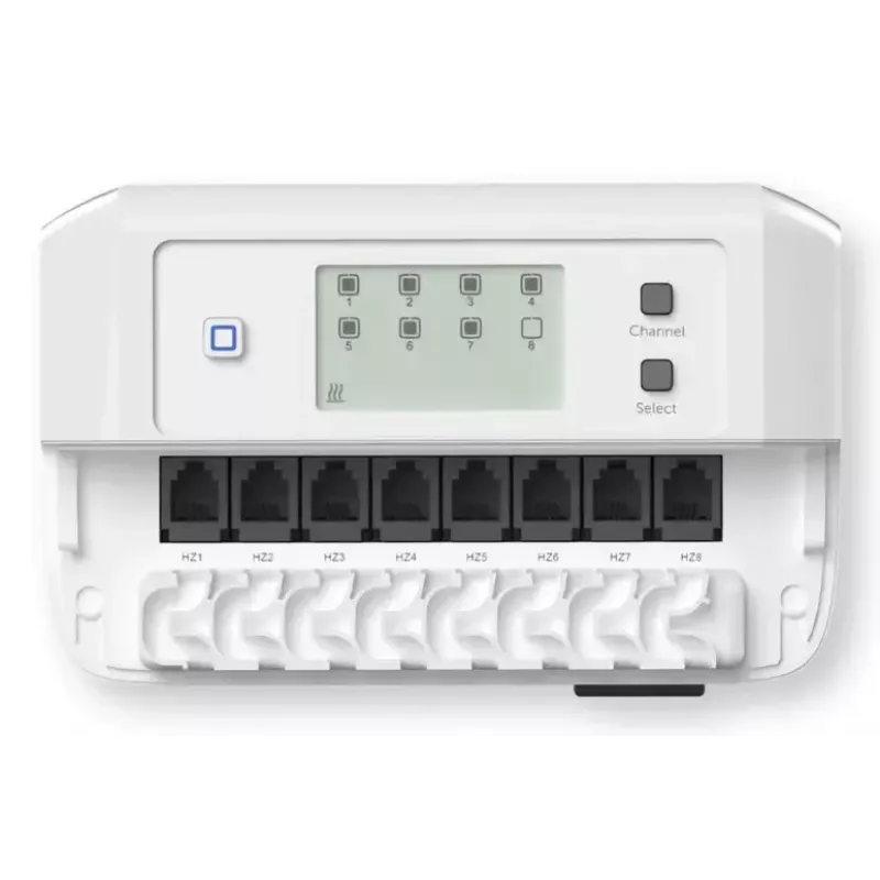 Floor Heating Controller 8-channel motorised, eQ-3 Homematic IP, digital thermostat (RF, AC 230 V)