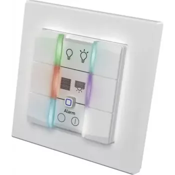 Wall switch panel eQ-3 Homematic IP Wandtaster 6‑button plastic white