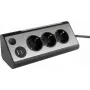Power strip REV 2400050010, 3-socket with 2 USB ports