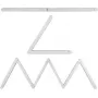 Under-cabinet lamp REV FLEXLIGHT 3.4W Model 409012010, low-profile LED lighting for worktops