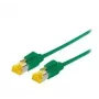 Networking Cable Tecline 1m Cat6a S/FTP Green