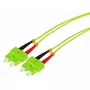 Fibre optic cable Tecline 796SS00 SC OM5 0.5 m Green Lime