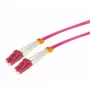 Fibre optic cable Tecline 798SS00 SC OM4 0.5 m Pink Violet