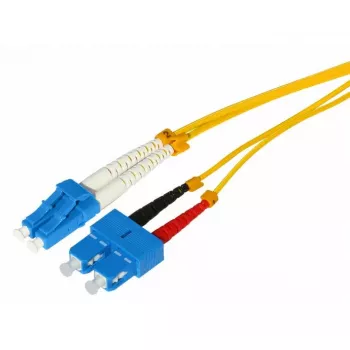 Fibre optic cable Tecline 799LS10 LC SC SMF 10 m Yellow