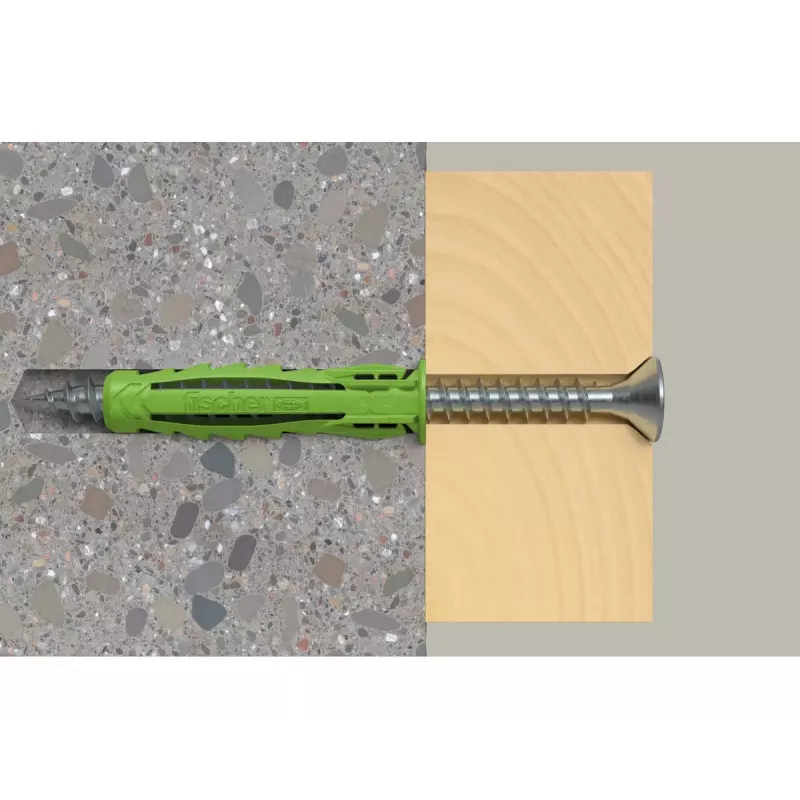 Screw Anchor Fischer SX Plus Green 25 mm 90 pcs