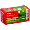 Screw Anchor Fischer SX Plus Green 25 mm 90 pcs