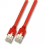 Networking Cable EFB Elektronik RJ45 (X) S/FTP Cat5e Red 3 m